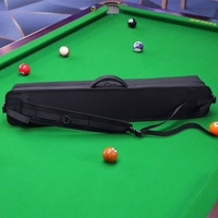 Étui de transport souple pour queue de billard de grande capacité personnalisé, sac de rangement pour queue de snooker, pochette pour queue de billard 1/2