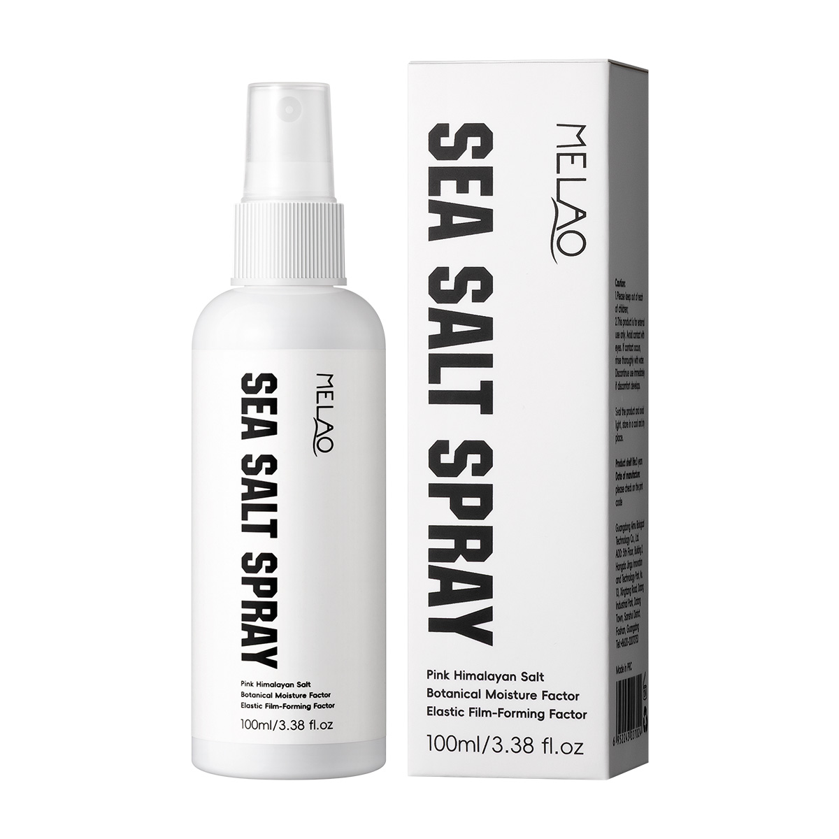 Spray coiffant au sel de mer pour hommes