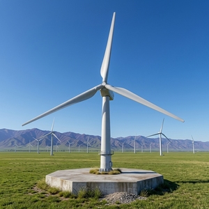 Sistema Generador de Energía Eólica Industrial de 50kW 380V, Eólica Horizontal, Diámetro del Rotor de 12.6m, Fibra de Vidrio Reforzada - Product Image 2