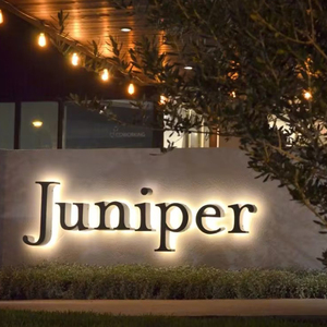 Letras Metálicas con Retroiluminación LED Resistentes a Vandalismo, Cubierta Protectora, Letreros Iluminados para Espacios Públicos y Estaciones de Transporte - Product Image 2