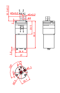 1 एलपीएम 370 डायाफ्राम सेल्फ प्राइमिंग माइक्रो लिक्विड मिनी इलेक्ट्रिक मोटर 12 वी डीसी वॉटर पंप - Product Image 2
