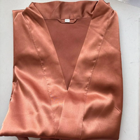 55 Colores, Vestidos de Novia, Kimono de Seda y Satén, Vestido Liso de Talla Grande con Cuello en V, Vestidos Cortos para Fiesta de Bodas, Vestidos de Lujo para la Mañana