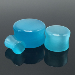 14mm Chine Usine Bijoux De <span class=keywords><strong>Corps</strong></span> En Gros Opale Pierre Boucles D'oreilles <span class=keywords><strong>Piercing</strong></span> Tunnels D'oreille Expandeurs - Product Image 6