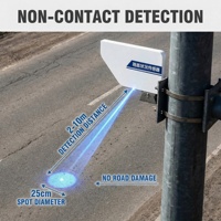 Capteur d'état de la chaussée OHTS1120 |   Détection de glace/eau/neige |   Sondeur laser à distance |   Surveillance météo des autoroutes