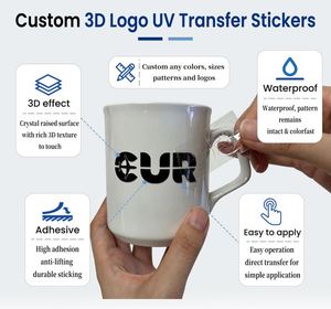Autocollant anti-rayures auto-adhésif avec logo personnalisé, application facile sur tout type d'objet pour coque de téléphone et décoration d'ordinateur portable, transfert UV. - Product Image 5