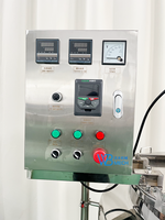 Réservoir de mélange chauffant mobile en acier inoxydable à double enveloppe, fourni directement par l'usine, pour produits à base de cire, colle et produits chimiques quotidiens