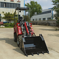 Chargeuse frontale chinoise, capacité de charge nominale 500 kg, mini-chargeuse sur pneus DY620