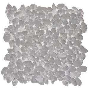 Gạch Khảm Đá Cuội Thủy Tinh Họa Tiết Đá Cẩm Thạch In Phun Theo Yêu Cầu - Product Image 3