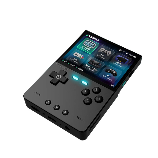 Trimui Retro Express Gaming Console New Classic 3.2 Inch IPS Screen Portable Handheld Console Support for FC GBC MD Game Formats