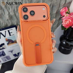 เคสใสแบบฝ้าหมุนได้ 360 องศา พร้อมแม่เหล็ก สำหรับ <span class=keywords><strong>iPhone</strong></span> <span class=keywords><strong>12</strong></span> <span class=keywords><strong>13</strong></span> 14 15 16 17 Pro Max Plus 11 Air ป้องกันแรงกระแทก ขอบนิ่ม - Product Image 2