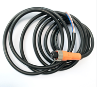 Câble M12 Assemblage mâle vers femelle Ip67 Ip68 Étanche Personnalisé 3 5 6 12 17 broches Capteur M12 Connecteur 4 broches 8 broches Câble M12