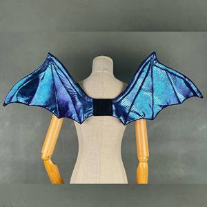 Fournitures de fête personnalisées pour enfants, accessoires de Costume de fête d'anniversaire pour garçons, ailes de dinosaure, ailes de chauve-souris - Product Image 2