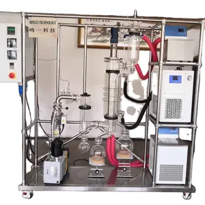verdamper isolatie Suppliers-Hoge Kwaliteit Vacuüm Korte Path Continue Distilleerder Isolatie Drie Podium Moleculaire Destillatie Systeem Machine