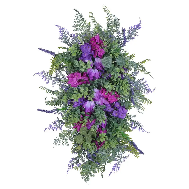 Explosive New Products Tulip garland Cloves Tulip hyacinth hydrangea garland Home garland decoration