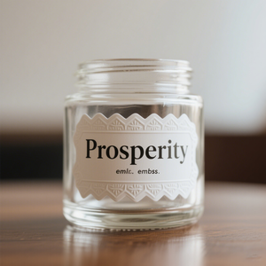 Etiquetas Adhesivas con Logotipo Personalizado en Relieve, Etiquetas de Lujo para Velas y Perfumes con Varias Formas para Empaque de Botellas - Product Image 5