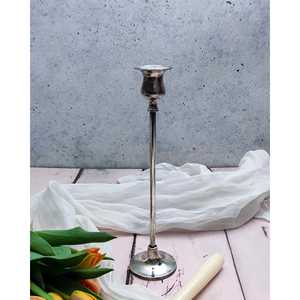 English Silver Metal Candlestick Elegant <b>Table</b> <b>Decoration</b> & <b>Accessory</b> - Product Image 2