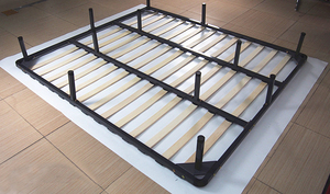 Base de Cama Individual de Madera con Diseño Moderno y Lujoso, Modelo AX-803, de Foshan Solid Furniture - Product Image 2