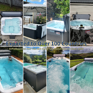 Al Aire Libre 4,28 metros Balboa Family Garden Rectangular Swim <span class=keywords><strong>Spa</strong></span> para Piscine y <span class=keywords><strong>ocio</strong></span> familiar - Product Image 5