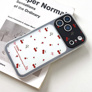 Funda Protectora para iPhone 17 Pro Max, Diseño de Cereza, Dos en Uno, Suave, Protección Completa Anticaídas - Product Image 3