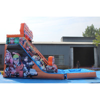 Grand parcours du combattant gonflable extérieur pour le petit jeu de golf gonflable de noce