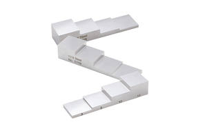 Yushi 4 Schritt 3-5-10-15mm Keil kalibrierung <span class=keywords><strong>block</strong></span> für Ultraschall-Dicken messgerät Kalibrierung Kohlenstoffs tahl/1018 Stahl - Product Image 4