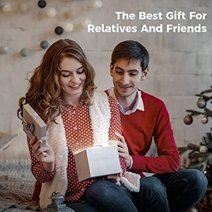 3D Moon Glass Lamp USB Powered Planet Mini Night <b>Light</b> With Wooden Stand for Kids Girls Boys Friends Birthday Christmas Gifts - Product Image 6