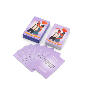 Tableau de bord personnalisé pour Couple, support de commutateur sexuel, frange en papier, Version anglaise, <span class=keywords><strong>jeu</strong></span> de cartes, vente en gros, - Product Image 3