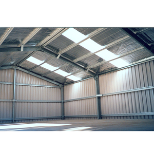 Atelier industriel préfabriqué en acier léger sur mesure ISO9001, entrepôt, usine de fabrication, systèmes de grues, garantie 50 ans - Product Image 6