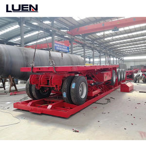 <span class=keywords><strong>Camion</strong></span> à plateau à 3 essieux, remorque <span class=keywords><strong>de</strong></span> transport <span class=keywords><strong>de</strong></span> conteneurs, chargeur latéral à vendre - Product Image 4