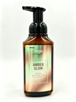 Étiquette autocollante personnalisée imperméable en PET/PVC pour lavage des mains, avec logo de marque privée, pour emballage de bouteilles cosmétiques et de soins de la peau, imprimée