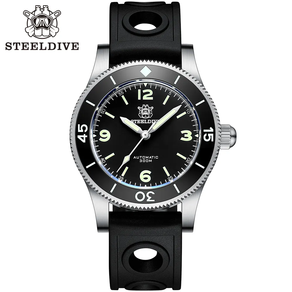 In Stock! SD1952 2021 high quality Luminous Stainless steel diving watch