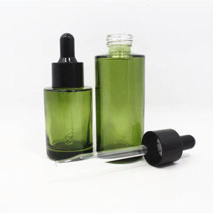 Flacon compte-gouttes en verre dépoli transparent de 30 ml (1 oz) pour cosmétiques, huiles, sérums, huiles essentielles et liquides – Finition mate - Product Image 4