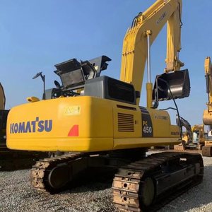 ผู้จัดจำหน่ายมืออาชีพ รถขุดตีนตะขาบ Komatsu PC450-7 มือสอง ขนาด 45 ตัน พร้อมมอเตอร์เกียร์บ็อกซ์ ความเสถียรสูง ความจุบุ้งกี๋ 2.1 เมตร กำลัง 259 กิโลวัตต์ - Product Image 3