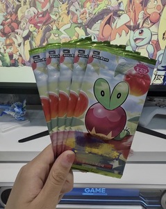Applin for Gem Pack Vol.6 Chinese Booster Pack 4 Cartes TCG PTCG Cartes à Collectionner Vente en Gros Authentiques Cartes Personnalisées - Product Image 3