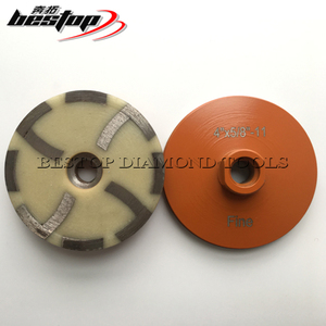 Ruedas de copa de molienda con relleno de resina, Metal híbrido D100mm - Product Image 3