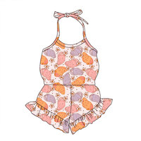 Combinaison pour bébé en tissu doux imprimé personnalisé Vente en gros pas cher