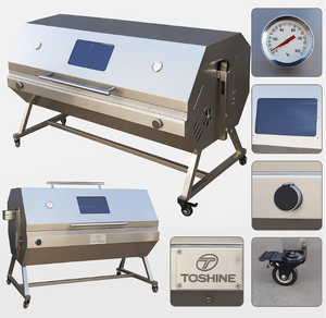 Asador Profesional de Acero Inoxidable 304 para Cerdos y Corderos Enteros, con Motor de 45W, para Fiestas y Catering al Aire Libre - Product Image 6