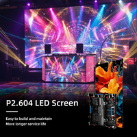 Layar Video Wall LED Indoor Rental Hot Sell Rx P2.6 2.604Mm 4000X2500Mm 13.12X8.2Ft untuk Ruang Konferensi di Montenegro