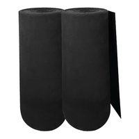 Rouleaux de mousse en caoutchouc EVA noir en gros d'usine 50M*1M – Matériau de protection et d'amortissement