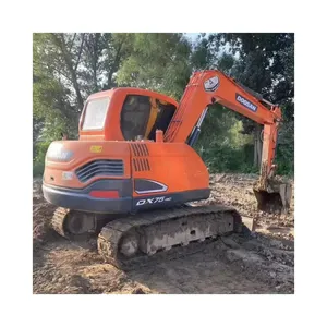 PENGJING ikinci el ekskavatör Doosan dx80 Dx75 paletli makine satılık orijinal kore doosan dx80