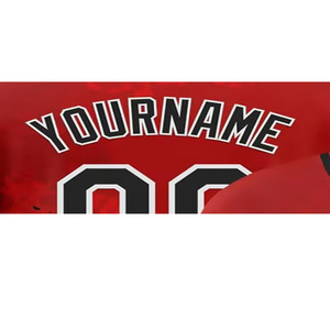 100% poliéster hombres béisbol Softball Jersey Transferencia de Calor impreso bordado botón abajo camisas transpirable secado rápido humedad - Product Image 5