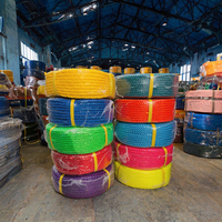 Câble métallique torsadé LONGQI en PP haute résistance, durable et flexible, de 1 mm à 30 mm, longueur personnalisable pour l'emballage et la pêche