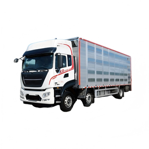 Camión de transporte de cerdos con jaula para cerdos, camiones para ganado, furgoneta con control de temperatura para aves de corral, transportador de cerdos, personalización OEM - Product Image 1