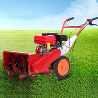 Mini-motoculteur désherbeur motorisé en Chine, machine à rouler pour l'élimination des mauvaises herbes agricoles