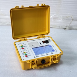 Testeur de rapport de transformation de transformateur triphasé à écran tactile TTR avec fonction d'impression thermique - Product Image 1