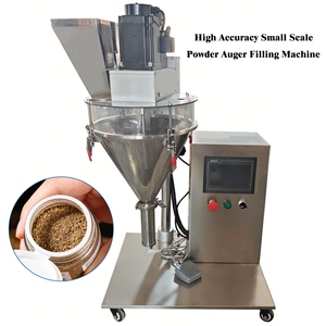 Machine de remplissage à vis sans fin pour poudre sèche à petite échelle de bureau, 5g-1000g, remplisseur de poudre d'assaisonnement/de farine/de lait - Product Image 2