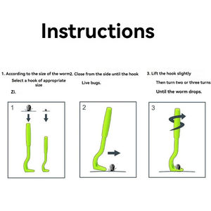 Venta al por mayor de fábrica, herramienta de aseo para mascotas, eliminación de pulgas y garrapatas, capturador de insectos para perros, tapón de plástico para mascotas, extractor Twister, limpiador para perros - Product Image 2