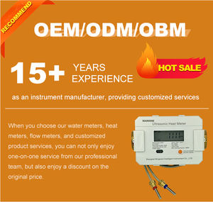 CE MID Zertifizierte Messing-Wärmezähler Ultraschall-Kalorimeter RS485/M-BUS Kommunikation DC24V Stromversorgung Unterstützt OEM - Product Image 6