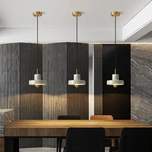 Lampada a sospensione in marmo per interni di Design di lampade di moda di alta qualità per la vendita diretta dell'hotel della sala da pranzo dalla fabbrica di Zhongshan