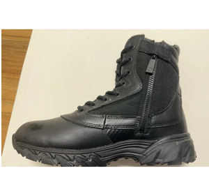 Bottes tactiques noires personnalisées TSB02 pour sports de plein air, fabriquées en CN/GUA - Product Image 2